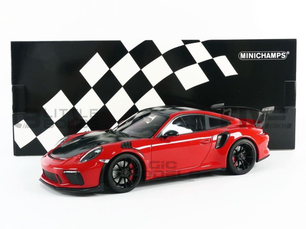 MINICHAMPS Porsche 911 GT3 RS 2019 限定版 Minichamps Porsche 911 GT3 RS (991.2) Weissach Package 2019 Red