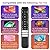 Voice Remote Control Replacement for TCL Google TV RC813, Compatible with TCL QM8/QM7/Q6/Q5/Q7/S5/S4/S3 Series Mini-LED QLED 4K UHD Smart TVs, Bluetooth Voice Search with Streaming Shortcut Buttons