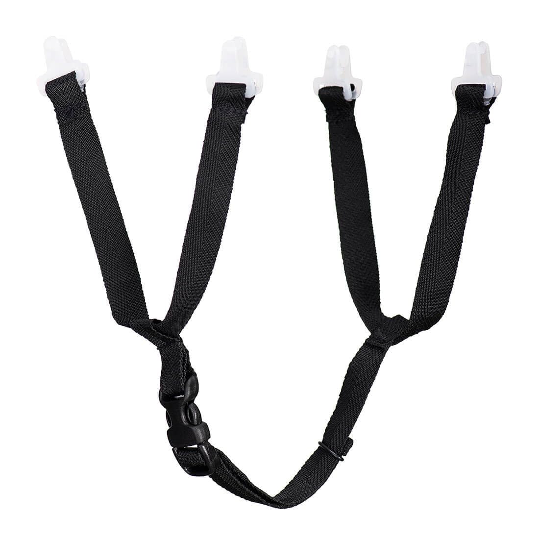 PORTWEST Mentonnière 4 points black - protection EPI