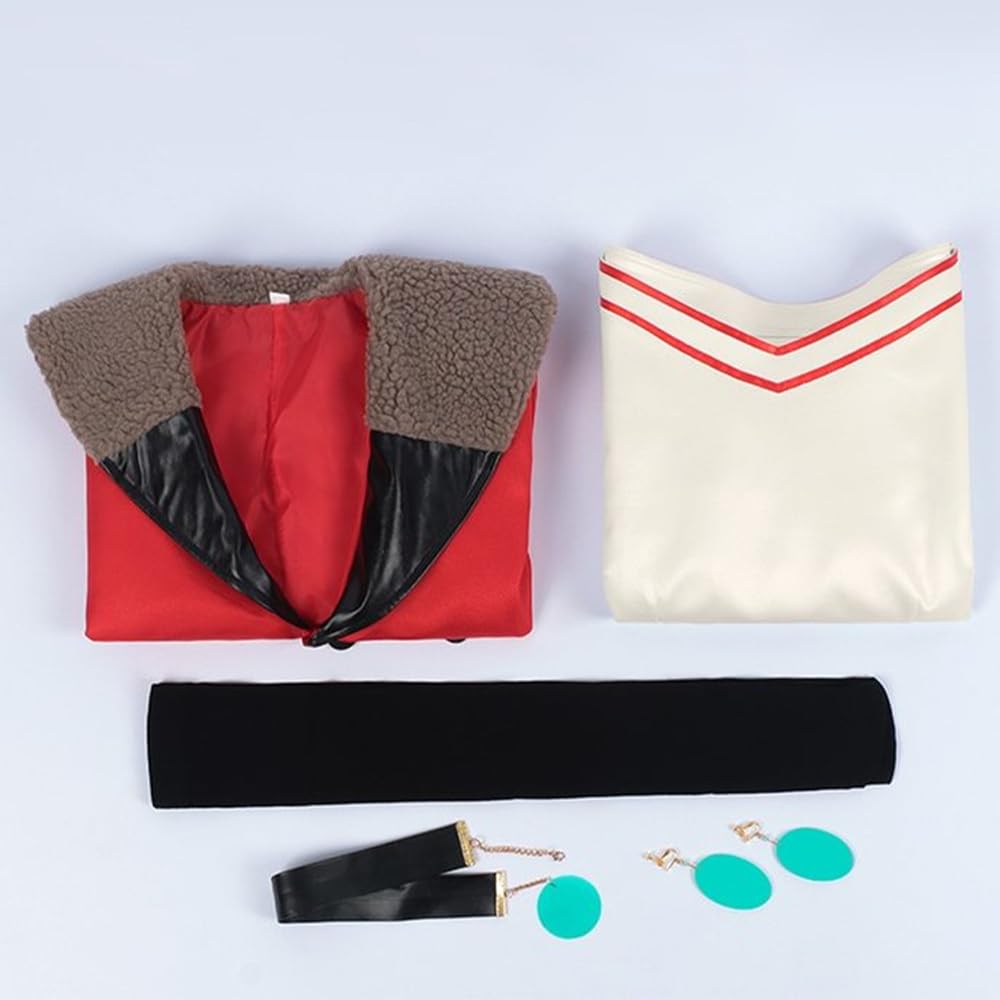 Momo Ayase kostium cosplay dla kobiet, postać anime, pełny zestaw, Momo Ayase, czerwony, mundurek, anime, Halloween, karnawał, przebranie