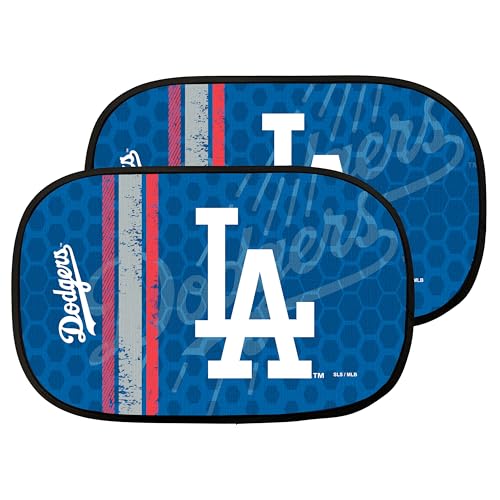 Image of MLB Los Angeles Dodgers Side Window Auto Shade 2 Pack