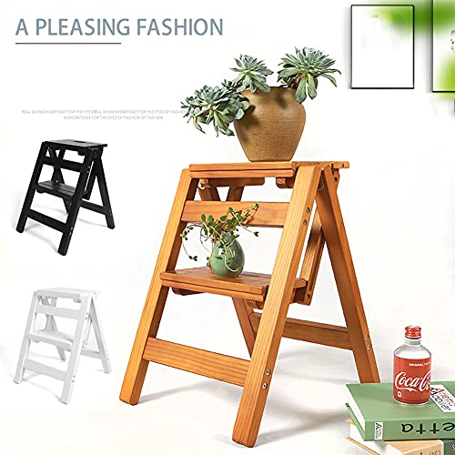 Silla de escalera plegable convertible para ahorrar espacio 6