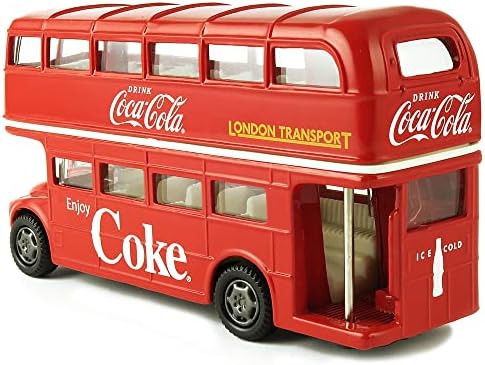 Coca-Cola 1/64 Routemaster London Double Decker Bus image 4