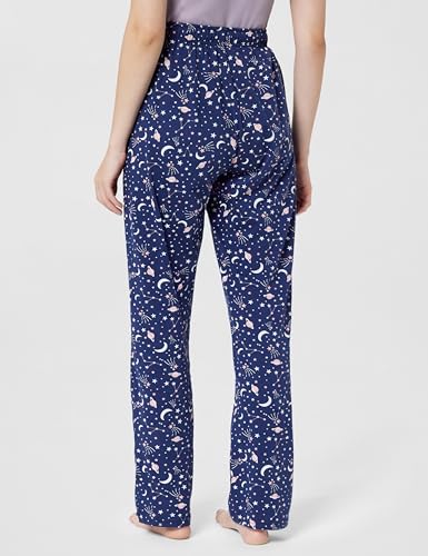 Image of Max Women's Cotton Printed Regular Fit Knit Pyjamas