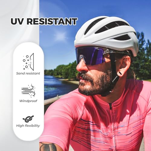 Lunette de cyclisme photochromique ROCKBROS monture TR90 - 6