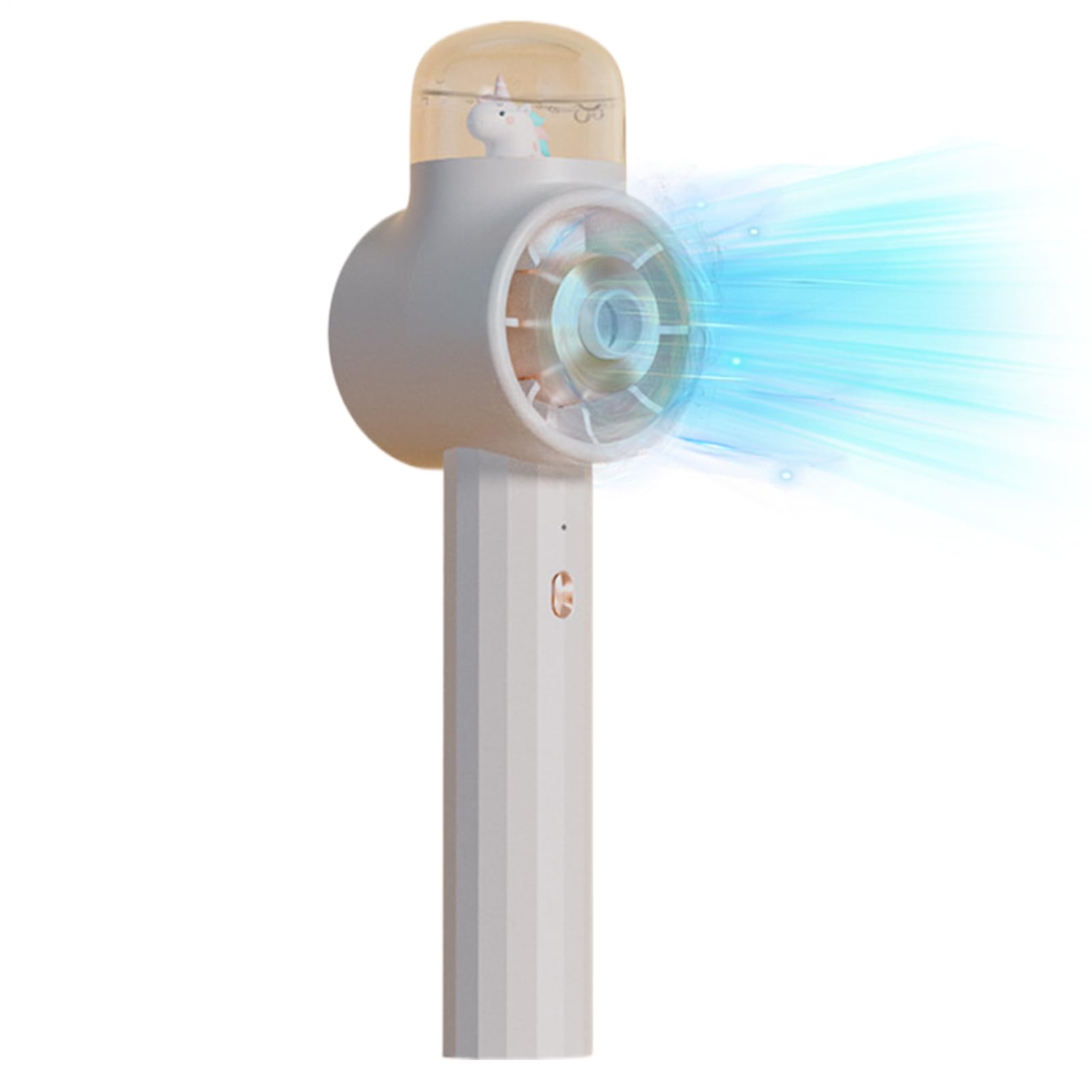 Ventilateur portable 3 vitesses rechargeable avec flux d'air puissant