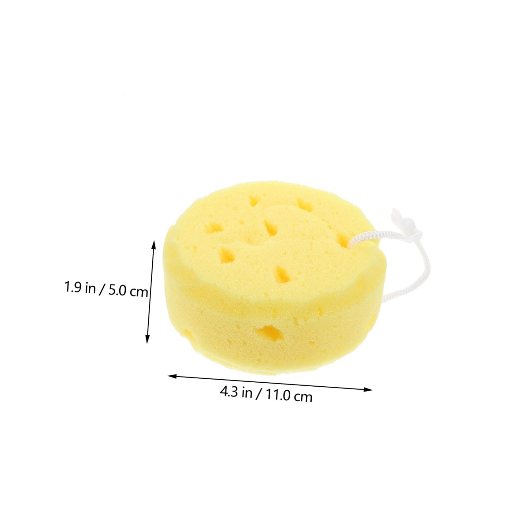 Beaupretty 16piezas Esponja De Baño Para Esponja Corporal y Exfoliante Para Hombre y Mujer Diseño De Caras Para Limpieza y Cuidado Piel
