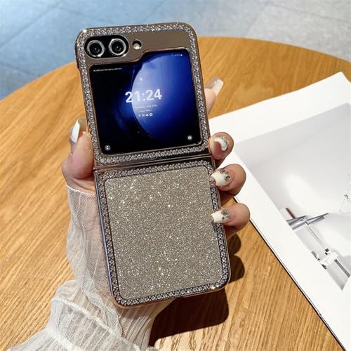 Coque diamant Samsung Z Flip 6 étui plastique rigide antichoc Galaxy ZFlip5