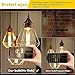 Grensk Dimmable Tubular Light Bulbs 40Watt,4W E26 T10 LED Type T Bulbs,2700K Warm White Long Edison Light Bulbs for Chandelier Light or Industrial Wall Sconces,400Lumens,4.96 inches,2Pcs