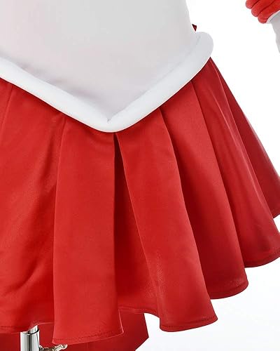 Miniatura 5 de Coskidz Disfraz de Hino Rei Sailor Mars Cosplay versión SuperS para mujer (multicolor, L)