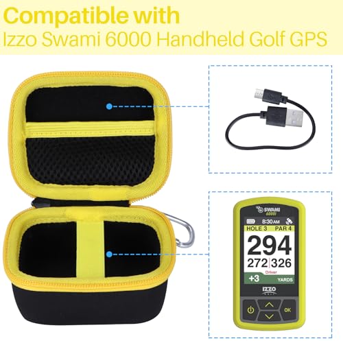 Carcasa rígida Izzo Swami 6000 Lebakort con interior acolchado protector de golpes 3
