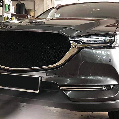 Dla Mazda CX-5 CX5 akcesoria 2020 2019 samochodowe przednie światła przeciwmgielne listwy wykończeniowe dekoracja pokrywa zewnętrzna ABS chromowana stylizacja