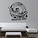 Produktbild "Mountain Bike Down Hill " Wandtattoo Aufkleber ca. 90 cm ,1 -farbig, hält auf allem glatten Flächent, freigestellt ohne Hintergrund, für alle glatten Flächen, Autos, Scheiben, Lack,Wand, Profi-Qualität, viele Farben zur Auswahl