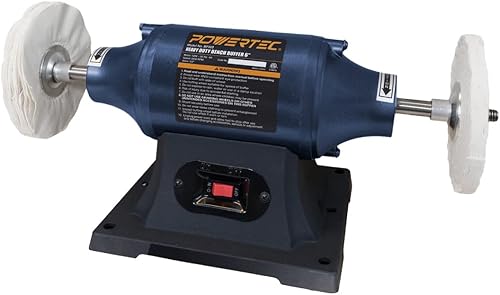 POWERTEC BF601 - Buffer de banco resistente 6 pulgadas POWERTEC BF601 - Buffer de banco resistente 6 pulgadas