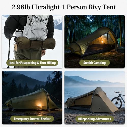 MC TOMOUNT 15D Nylon Ultralight Bivy Tent