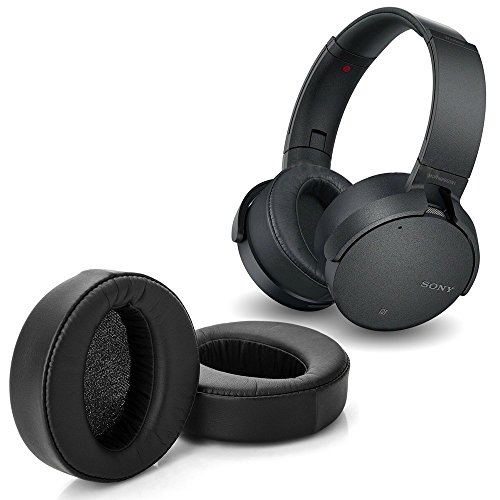 NAMVO Headphone Cushions Replacement Ear Pads for Sony MDR-XB950BT/B Wireless headsets, Black - Image 2