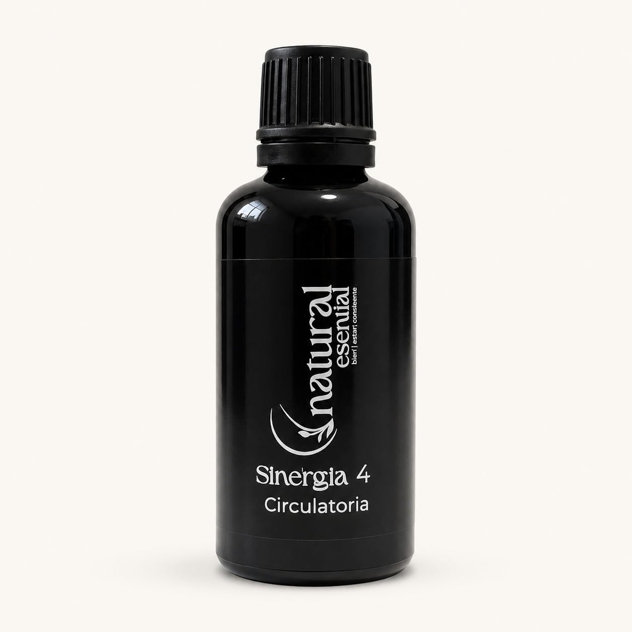Sinergia 4 | Sinergia Circulatoria Natural Esential 50 ml | Aromaterapia | Mezcla Aceites Esenciales | Potencia la Maderoterapia | Indicada Masajes Corporales Profesionales | Tonificante y Estimulante