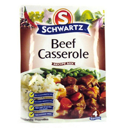 Schwartz Beef Casserole Mix 43g Gravies Grocery