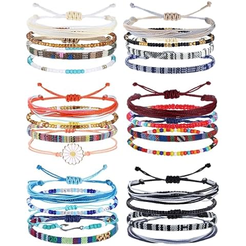 FIOROYAL 24 Pcs Summer String Bracelets Set Cover