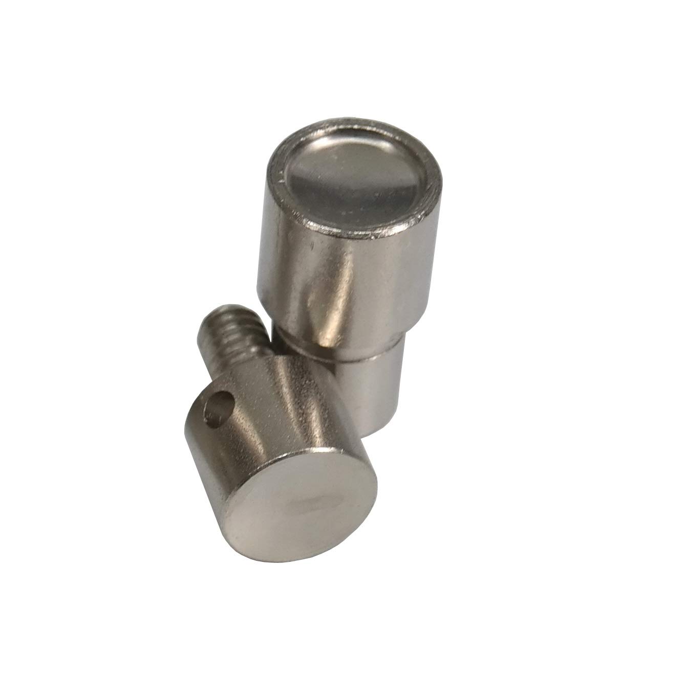 10 Rivetti Forcati In Ottone Testa Ovale 3/32 X 1/2 - Per Riparazioni E Fai Da Te