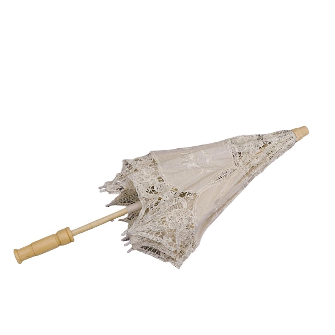 Parasol en coton fait main non imperméable pour shooting photo et mariage