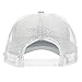 Mizuno Runbird Patriot Trucker Hat | Grey-White | ONE Size FITS All (ONE)