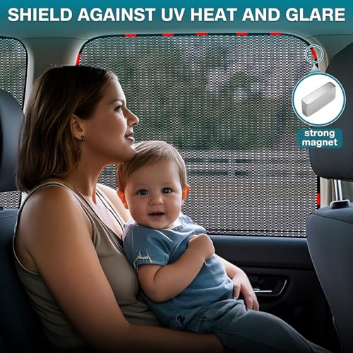 image for ZATOOTO Car Window Shades for Side Window Sun Shade for Car Window Mag