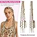 REECHO Clip in Braid Hair Extensions for Women, 16