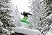 (24x36) Snowboarder Jumping Yellow Pants Sports Poster Print
