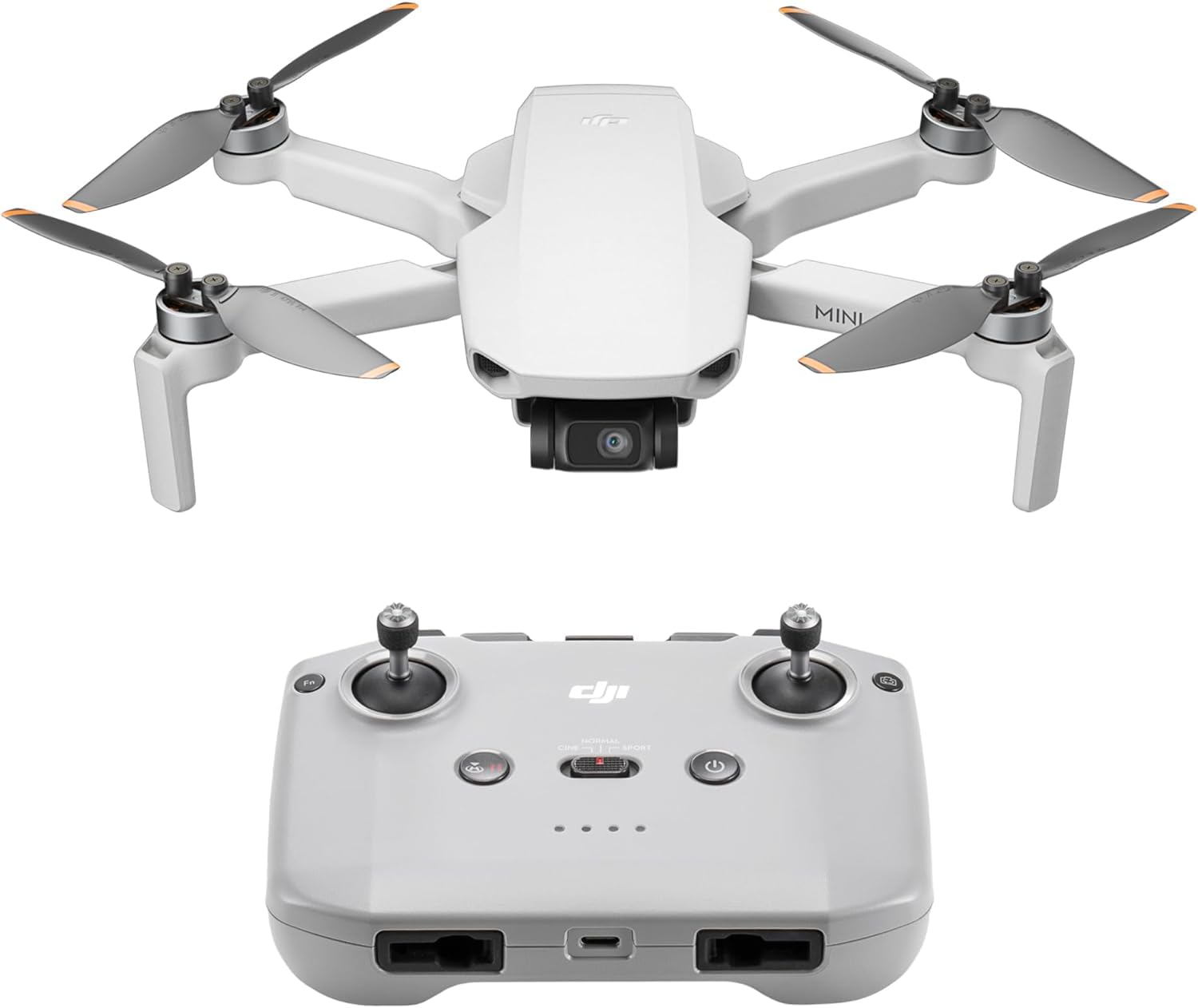 DJI Mini 4k, dron con cámara 4k UHD, menos de 249 g, estabilización en 3 ejes, transmisión de vídeo a 10 km, regreso automático, 1 batería para un tiempo máx. de vuelo de 31 min, Mini 2SE 4K, C0