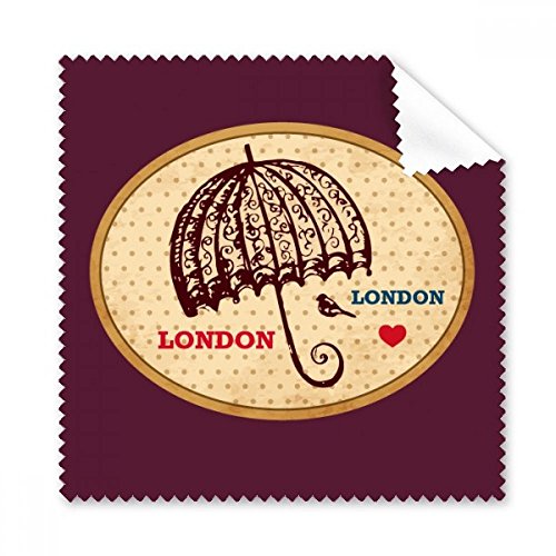 Cadeau tissu de nettoyage lunettes motif Royaume-Uni souvenir de Londres lot 5