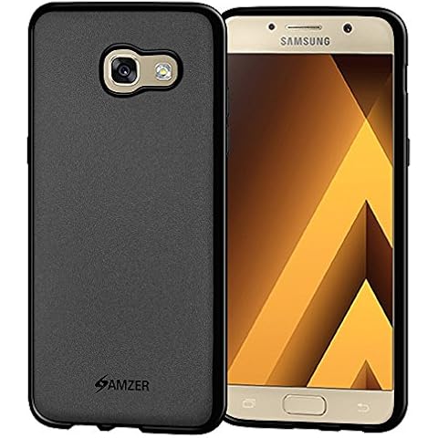Amzer Pudding TPU Case Cover for Samsung Galaxy A3 2017 - Black Cover