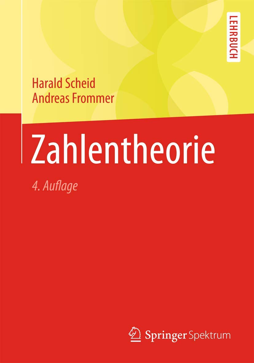 Zahlentheorie: Lehrbuch
