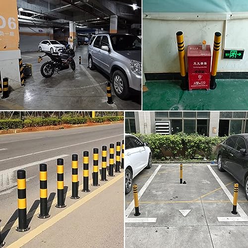 Cônes de sécurité robustes pour barrière de stationnement commerciale - 7