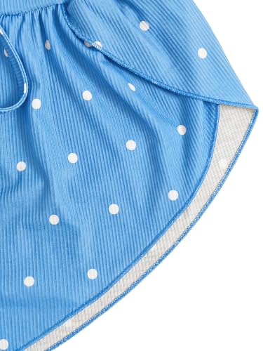 Image of MakeMeChic Women's Pajama Bottoms Floral Print Tie Front Micro Short Side Slit Summer Lounge Shorts