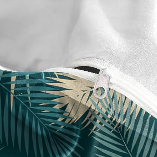 Housse de couette 260x220 avec illustration botanique 3D - 8