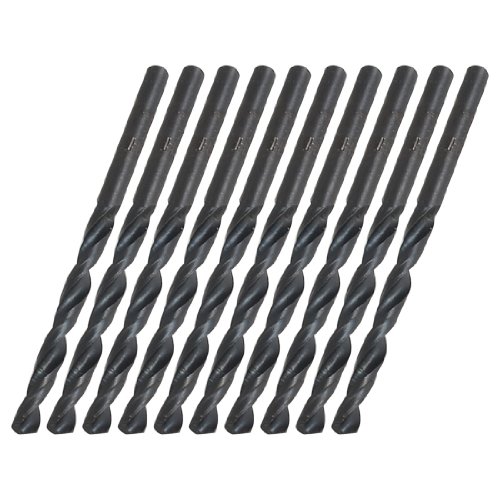 Aexit 10 Pcs Tool Holder HSS 4mm Dia Tip Straight Drill Hole Twist Drilling Bit for Electric Drill Model:66as39qo127