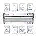 SINCHI Commercial Laminator, 13-Inch 6-Roller, 3–10 Mil Thermal, Ultra-Fast 2-Min Warm-Up, 81 in/min (9 sec/A4), Heavy Duty, Ideal for Schools, Offices & Print Shops