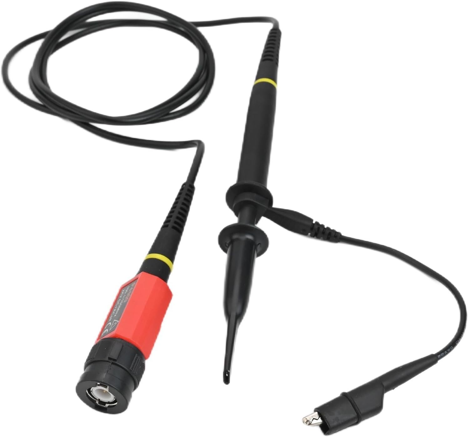High Voltage Probe 2KV for P4100, 100MHz Oscilloscope with 100:1 Attenuation, Compatible with Digital & Handheld High Voltage Tester,