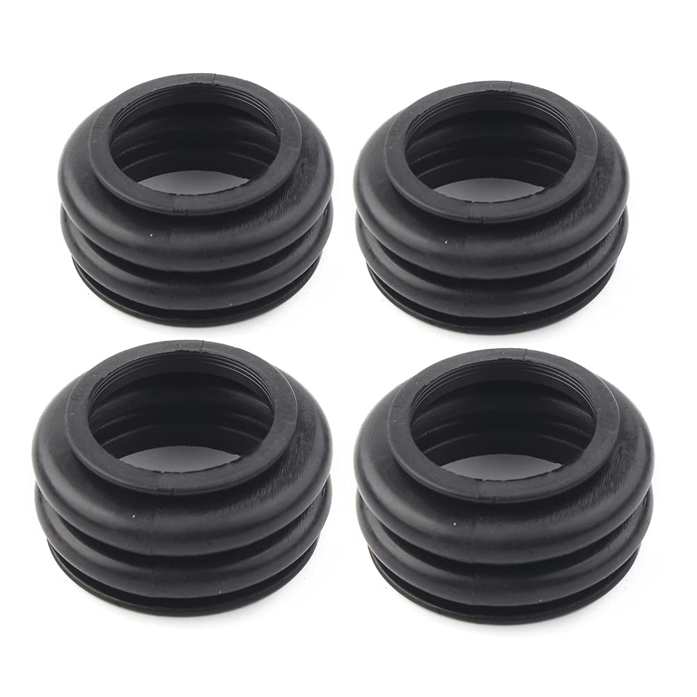 LIRU Motorcycle Ball Joint Telelever Rubber Boot Bellows Dust Cover for BMW R1150R R1200GS R1200R R1200RT R1200S R1200ST R900RT 2000-2013,4PCS