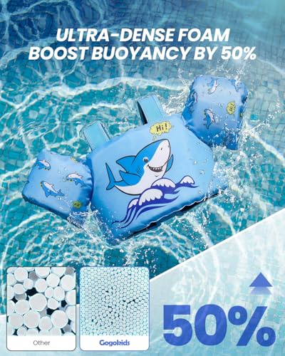 Image of Gogokids Puddle Float Jumper 24-66 Pounds, Toddler Swim Vest Kids Floaties