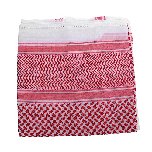 TOVINANNA Men's Head Wraps Turban Head Arab Turban for Men Dubai Headscarf Fashionable Headband Breathable Polyester