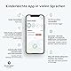 musegear Schlüsselfinder mit Bluetooth App aus Deutschland I Maximaler Datenschutz I dunkelblau 2er Pack I Für iOS & Android I Schlüssel Finden