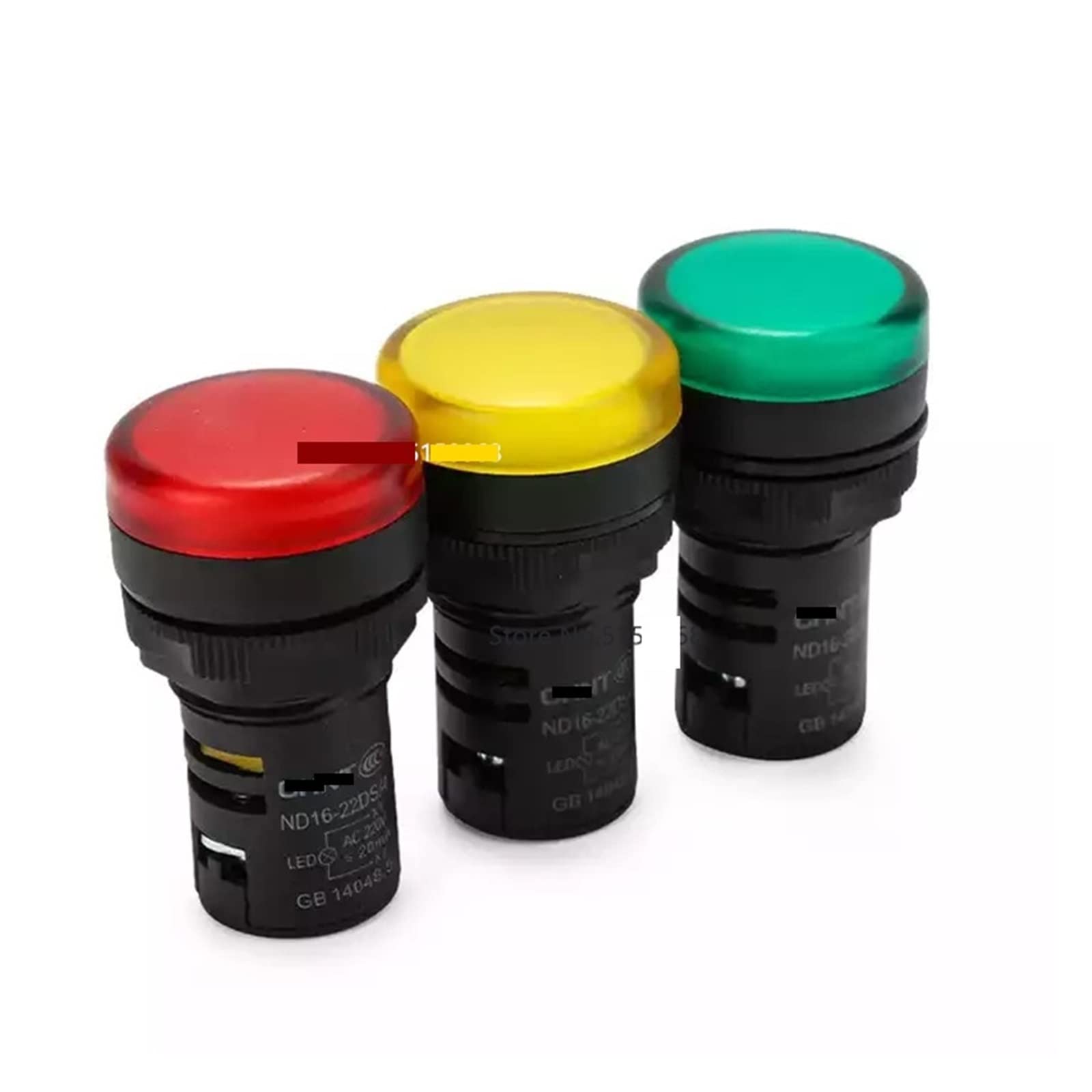 Amazon.co.jp: 信号表示灯 ND16-22DS ND16-22FS AC/DC12V 24V 36V  