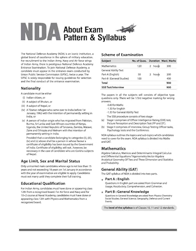 Image of Arihant UPSC NDA /NA 2026 Chapterwise 20 Solved Papers (2025-2016) | Mathematics & General Ability Test (GAT) | Detailed Explanations & Trend Analysis | 5000+ MCQs