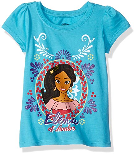 Disney Girls' Elena of Avalor Short-Sleeved T-Shirt
