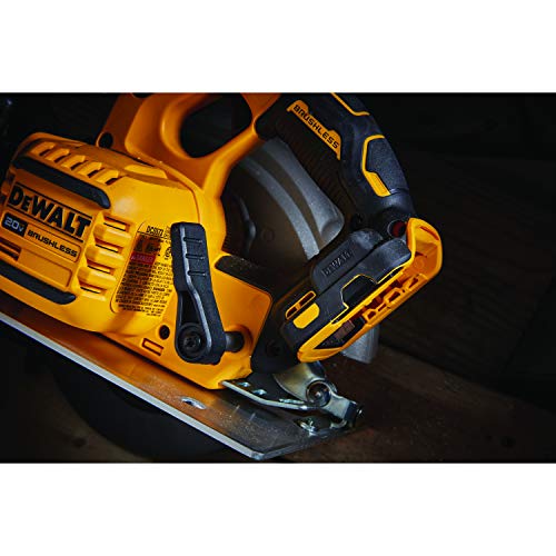 DEWALT FLEXVOLT ADVANTAGE 20V MAX Circular Saw, 7-1/4-Inch, Cordless, Tool Only (DCS573B)