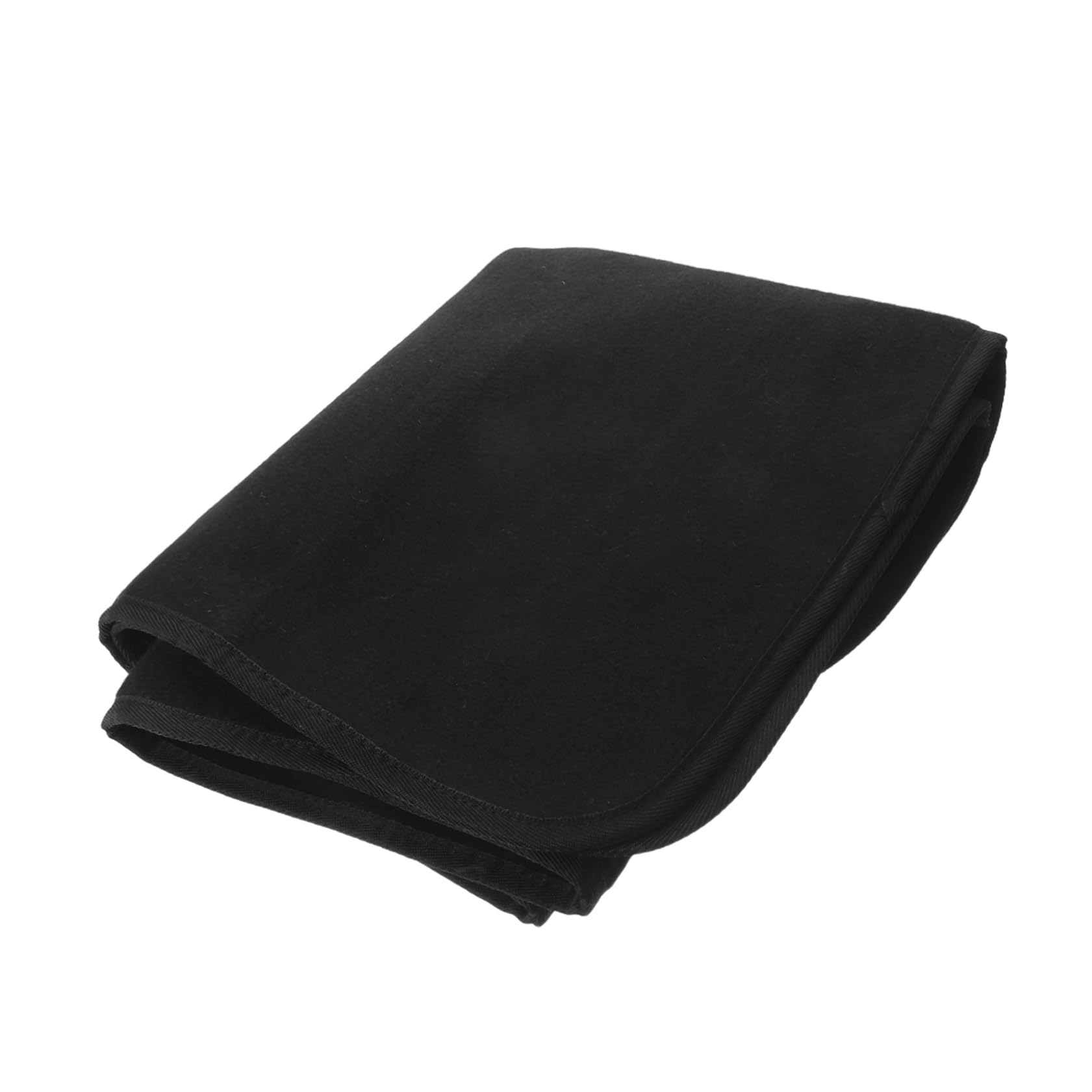 KOMBIUDA Tappeto in Poliestere Mezza Forma Ignifugo Resistente All'usura e Facile da Pulire, Protezione Pavimento L'inverno per Stufa a Legna in Casa