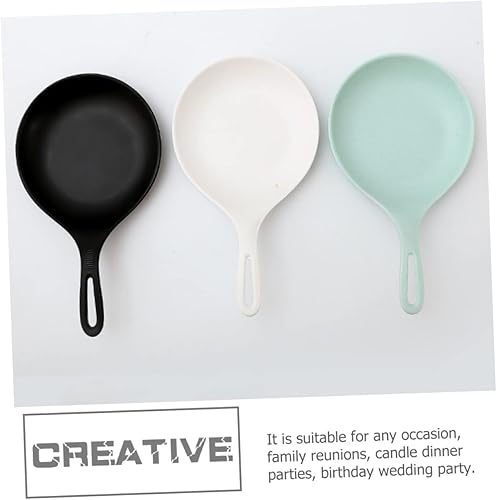 Miniatura 4 de Kichvoe Plato de cena para postre aperitivos bandeja para aperitivos ensalada pasta con asa plato para hornear lasaña bandeja para servir sushi para