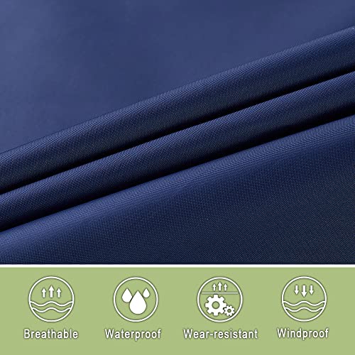 Image of salamra Rain Poncho Jacket - Hooded Waterproof Raincoat with Pocket for Women Men Adults